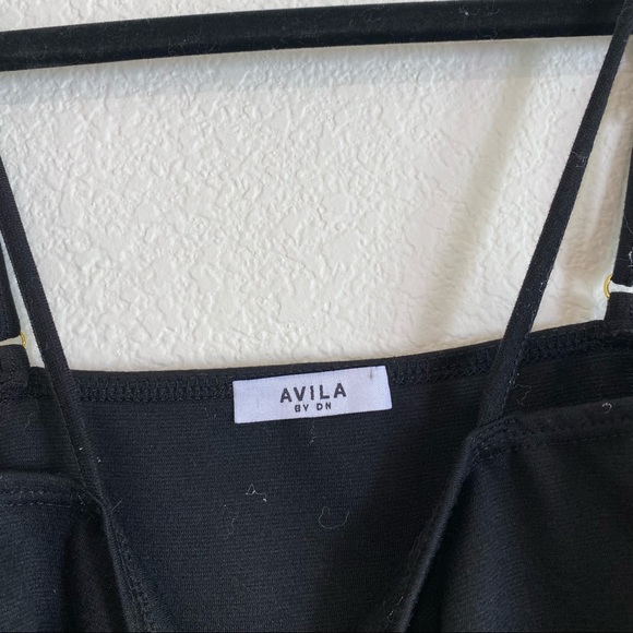 AVILA by DN Black Basic Bodysuit ONE SIZE - Picture 7 of 8